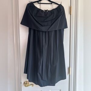 Hache Black Off the Shoulder Midi Dress Size 40 - perfect condition